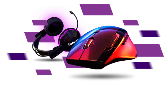 Gaming headset and Mouse. Introducing Betway e-Sports